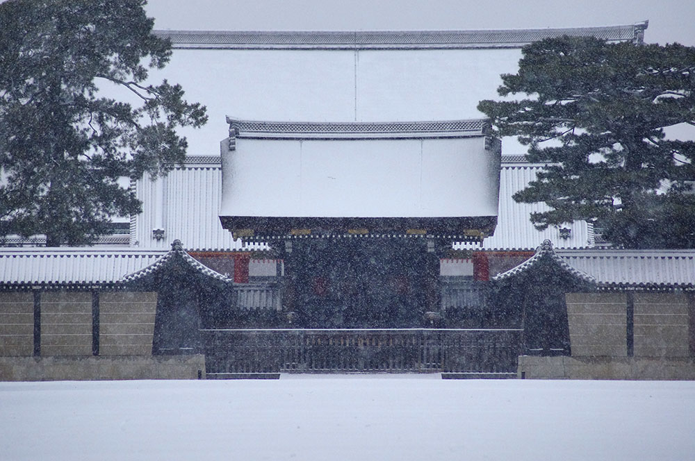 南禅寺の雪景色